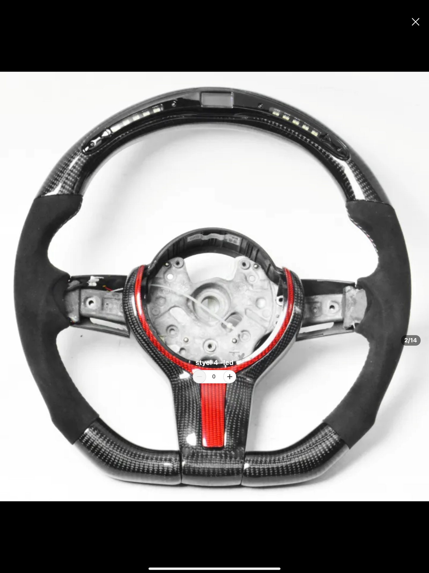 BMW carbon steering wheel