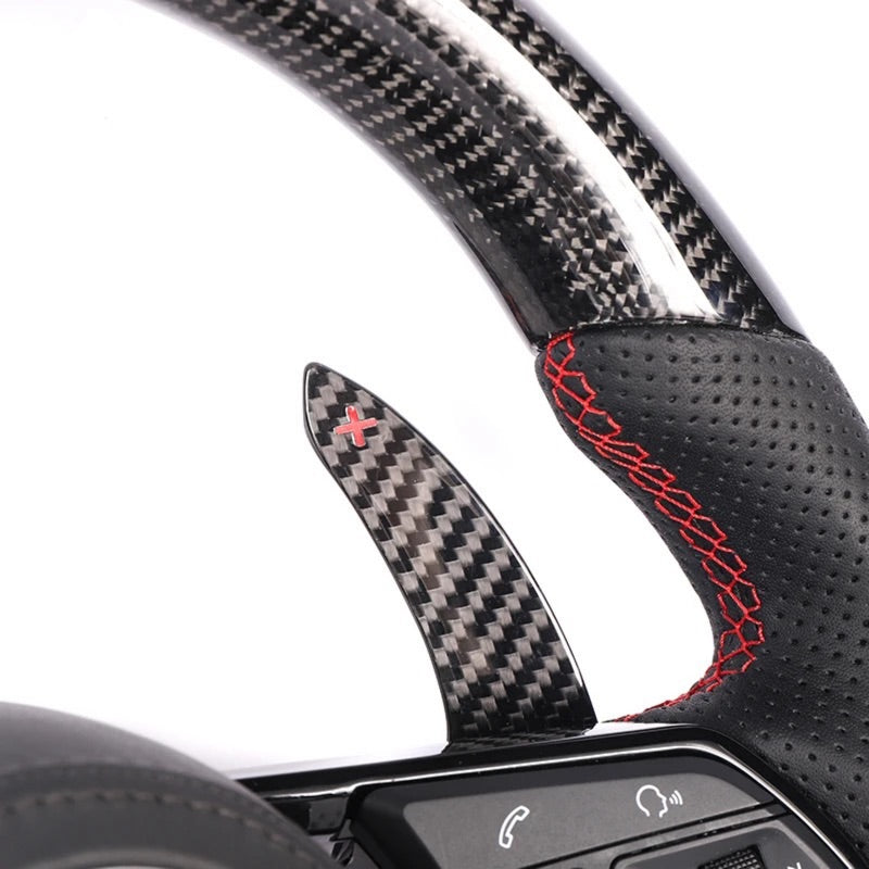 Audi carbon fiber steering wheel