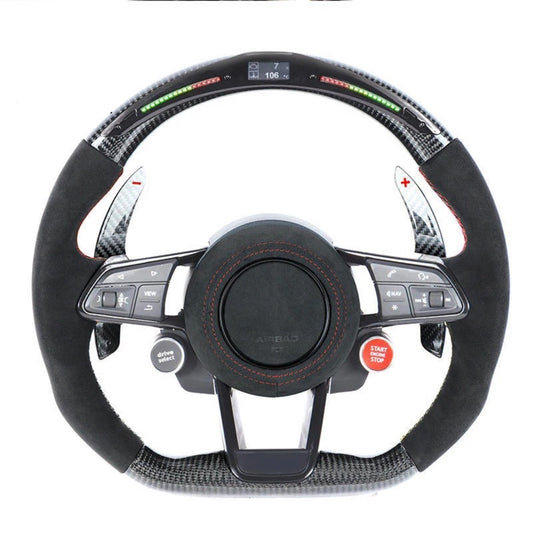 Audi carbon fiber steering wheel