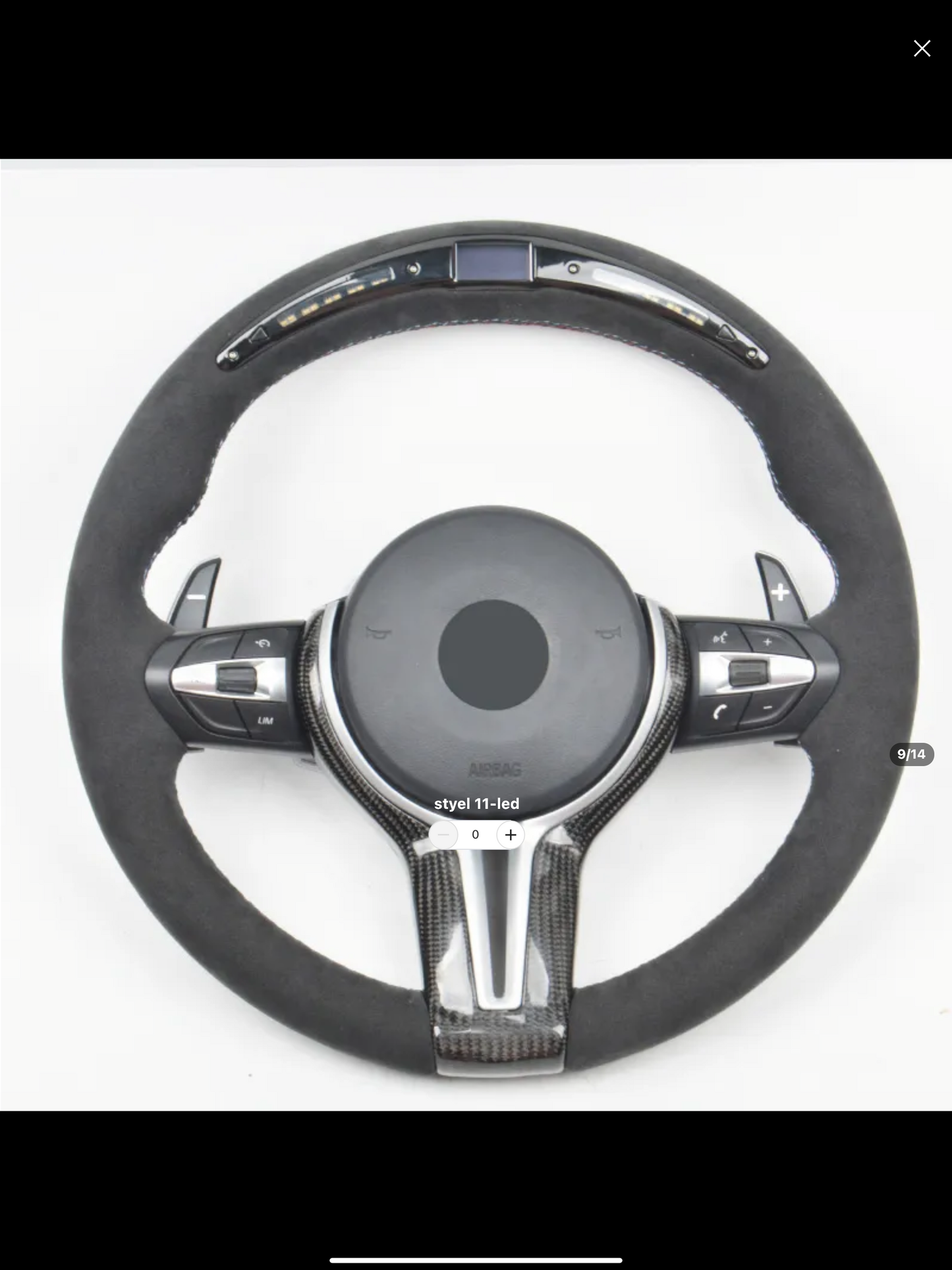 BMW carbon steering wheel