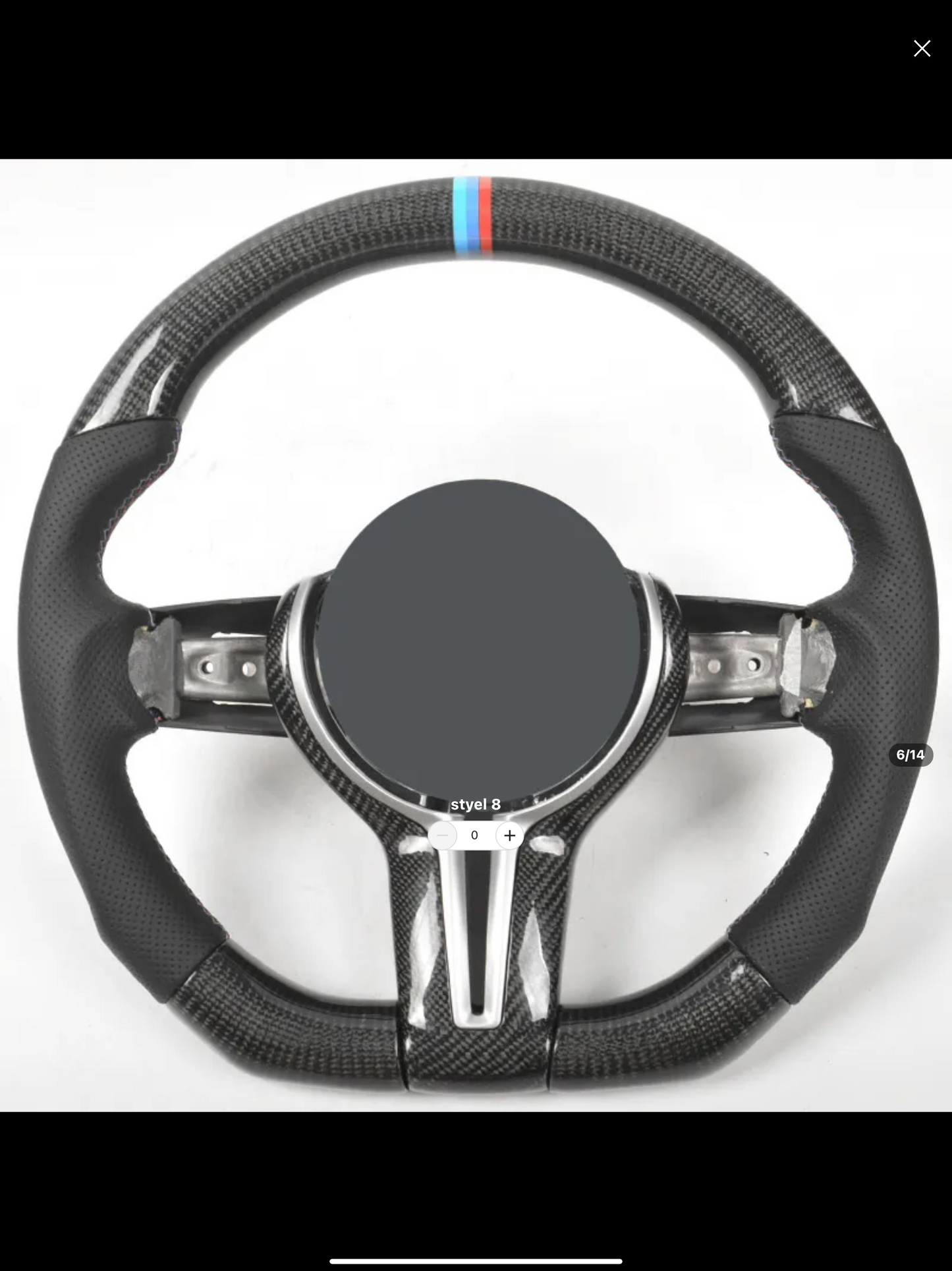 BMW carbon steering wheel