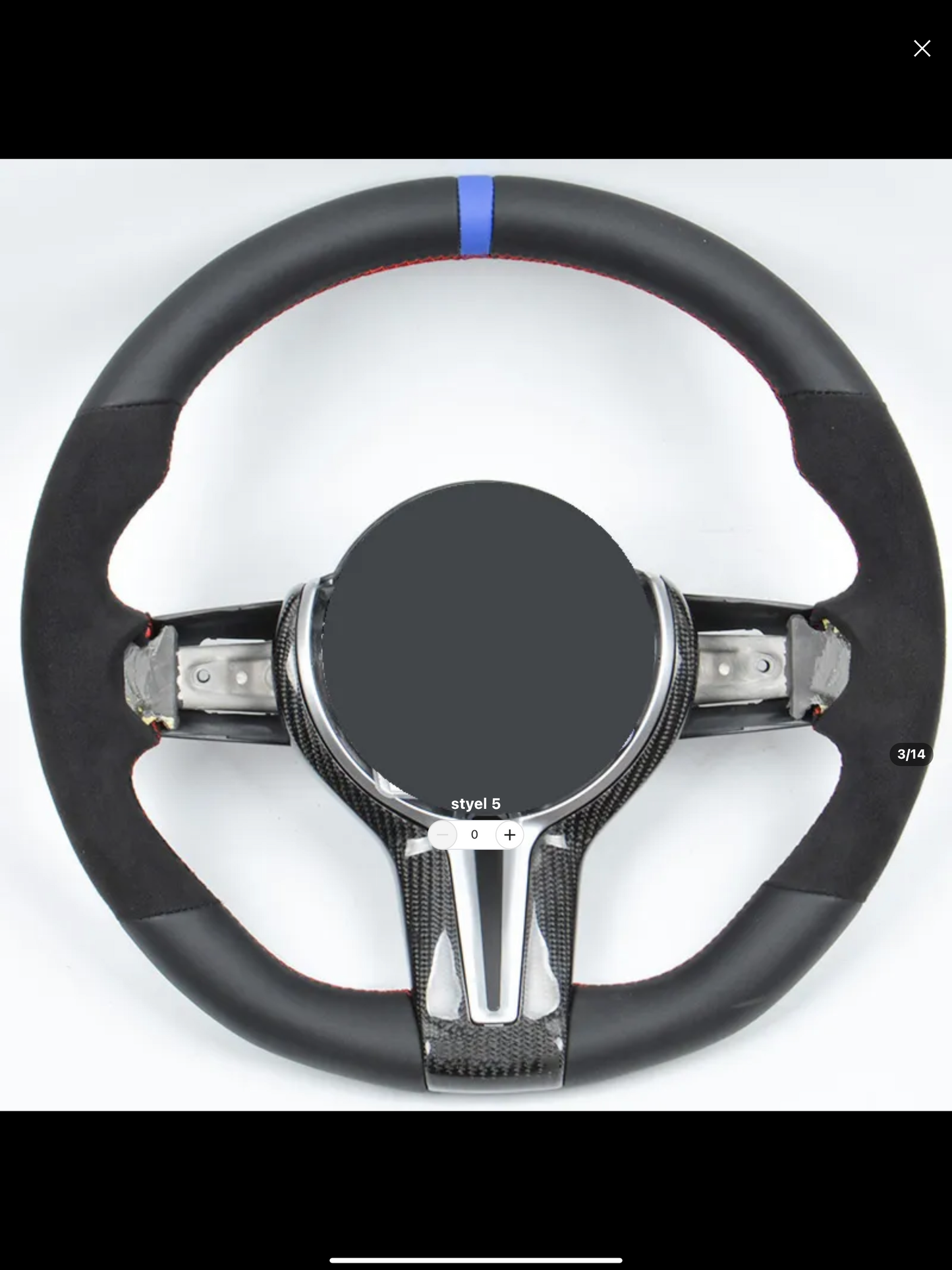 BMW carbon steering wheel